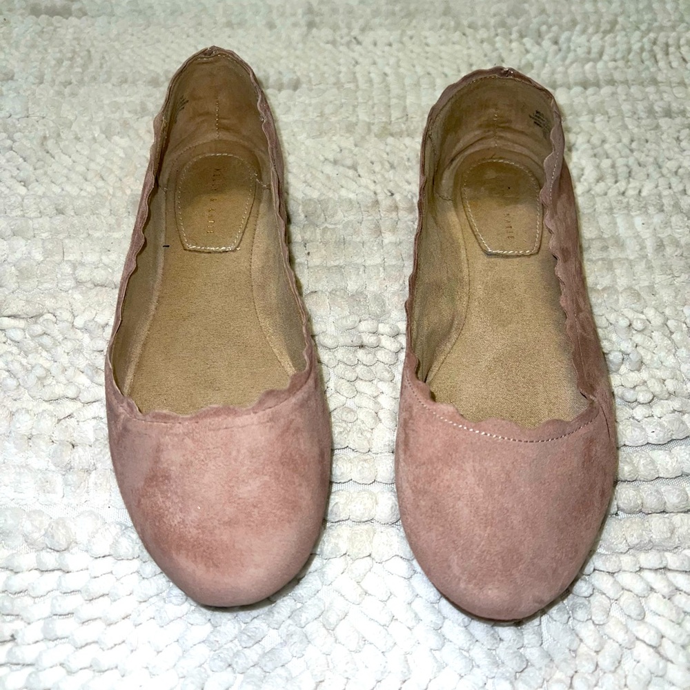 Kelly And Katie Weslyn Flats Womens Size 7 Blush Pink